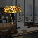 European Stained Glass Table Lamp