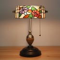 European Stained Glass Table Lamp